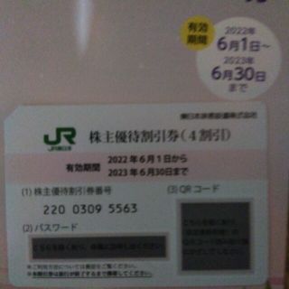 JR株主優待券(鉄道乗車券)