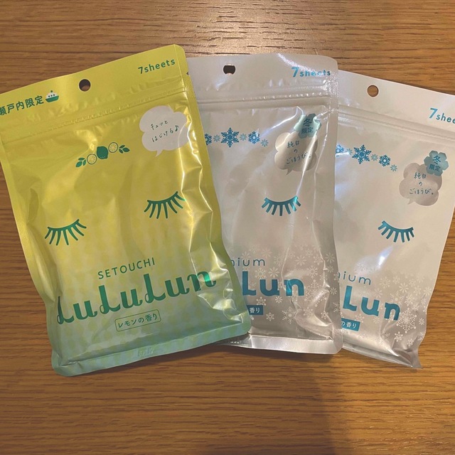 LuLuLun(ルルルン)のLuLuLun ３袋セット コスメ/美容のスキンケア/基礎化粧品(パック/フェイスマスク)の商品写真