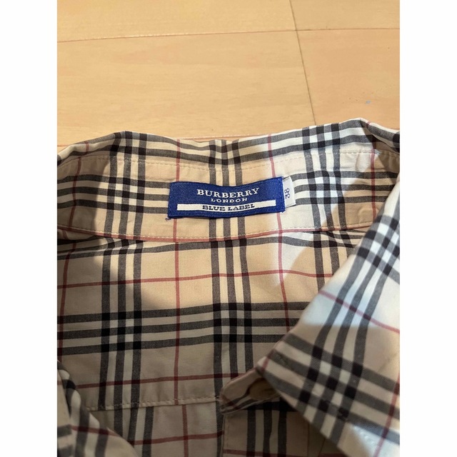 BURBERRY BLUE LABEL(バーバリーブルーレーベル)のバーバリーブルーレーベル　シャツ レディースのトップス(シャツ/ブラウス(長袖/七分))の商品写真