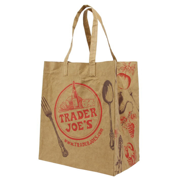 ★新品★TRADER JOE’S★ウォッシャブルペーパーバッグ★ レディースのバッグ(エコバッグ)の商品写真