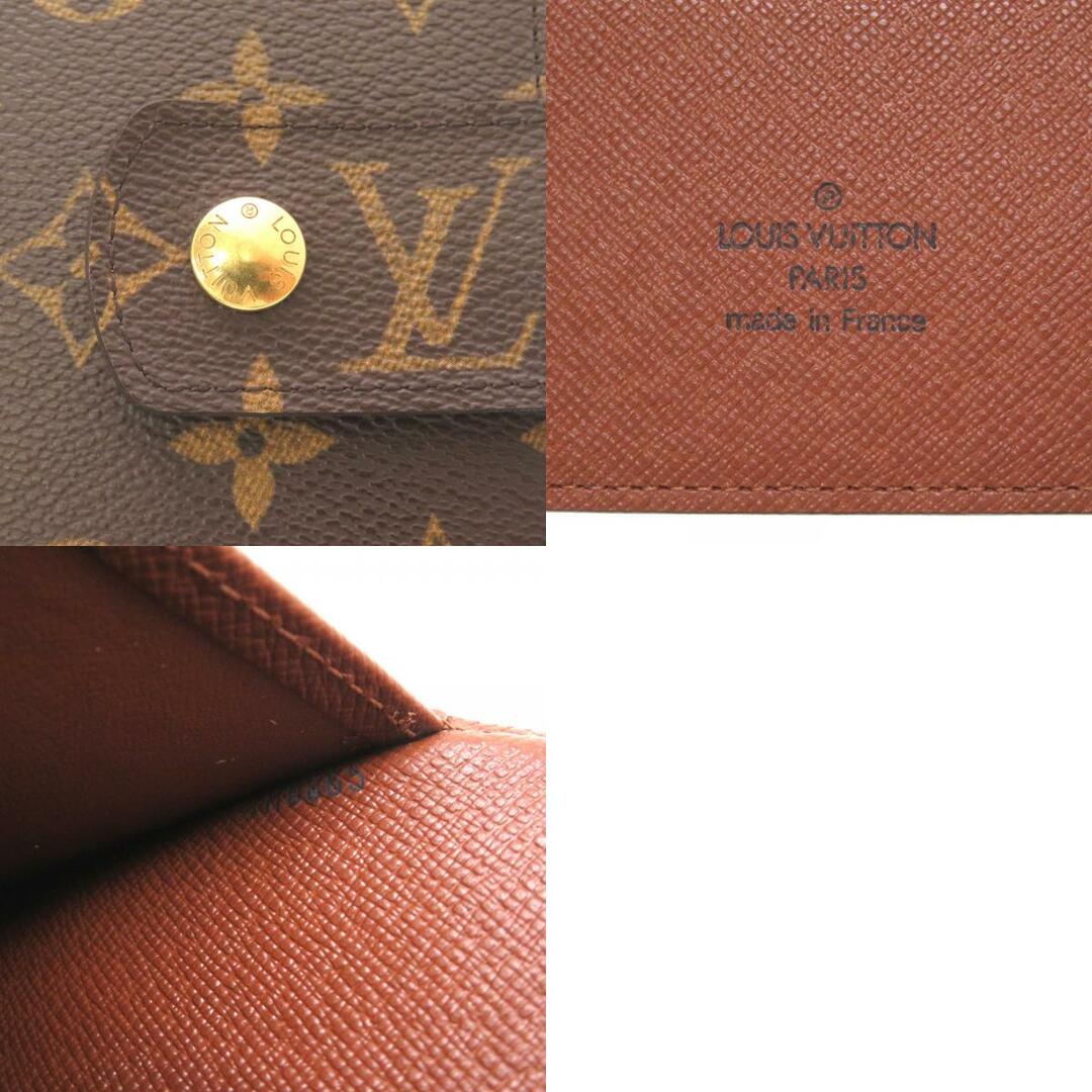 最新アイテム ベタ無し 美品 ルイ ヴィトン モノグラム アジェンダGM R20106 手帳カバー 手帳 LV 0075 LOUIS VUITTON