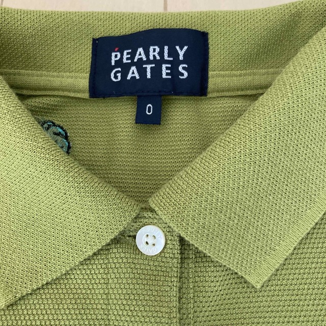 PEARLY GATES(パーリーゲイツ)のパーリーゲイツ  半袖シャツ サイズ0  スポーツ/アウトドアのゴルフ(ウエア)の商品写真
