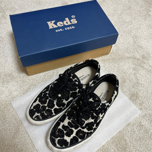 Keds(ケッズ)のケッズ × メゾンドリーファー　レオパード  スニーカー　24センチ レディースの靴/シューズ(スニーカー)の商品写真