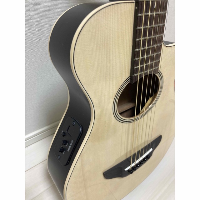 ヤマハ(ヤマハ)のYAMAHA ミニエレアコギター　APX T2 美品 楽器のギター(アコースティックギター)の商品写真