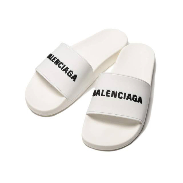 Balenciaga - バレンシアガ スライドサンダル メンズ ホワイト 27.5cm