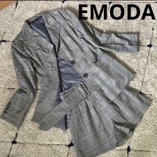 海外import☀︎トレンド❤︎S/Sチェックセットアップ☆