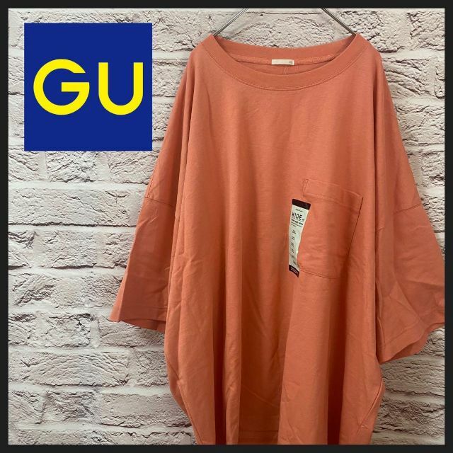 GU(ジーユー)のGU Tシャツ　タグ付き メンズ　レディース　[ 3XL ] レディースのトップス(Tシャツ(半袖/袖なし))の商品写真