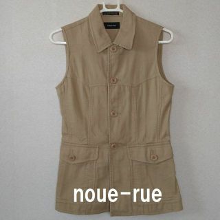 ヌール(noue-rue)の★格安 noue-rue（ヌール）ノースリーブジャケット★(テーラードジャケット)