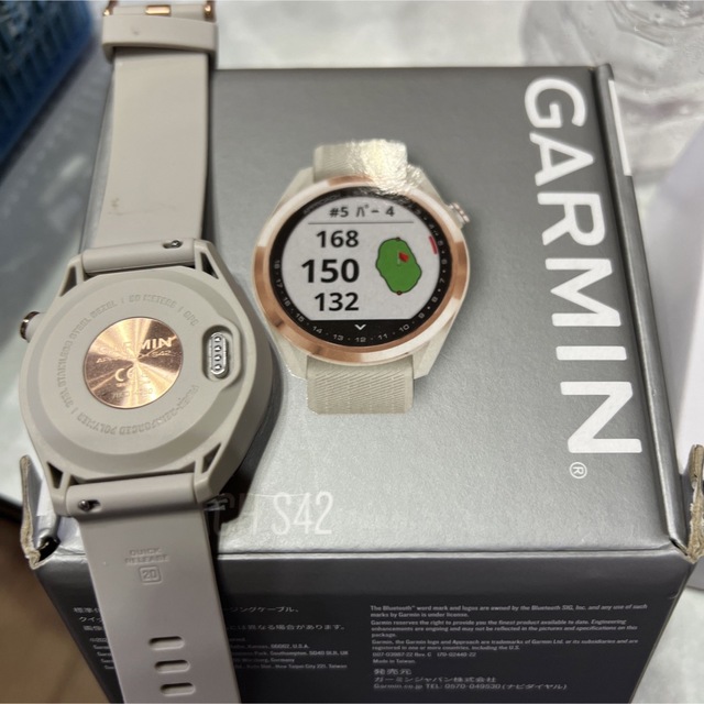 GARMIN(ガーミン)のGARMIN GPSゴルフウォッチ Approach S42 スポーツ/アウトドアのゴルフ(その他)の商品写真