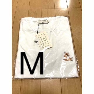メゾンキツネ(MAISON KITSUNE')の② M メゾンキツネ　チラックスフォックス　Tシャツ(Tシャツ(半袖/袖なし))