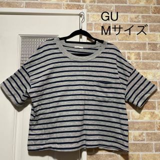 ジーユー(GU)のGU ボーダーTシャツ(Tシャツ/カットソー(半袖/袖なし))