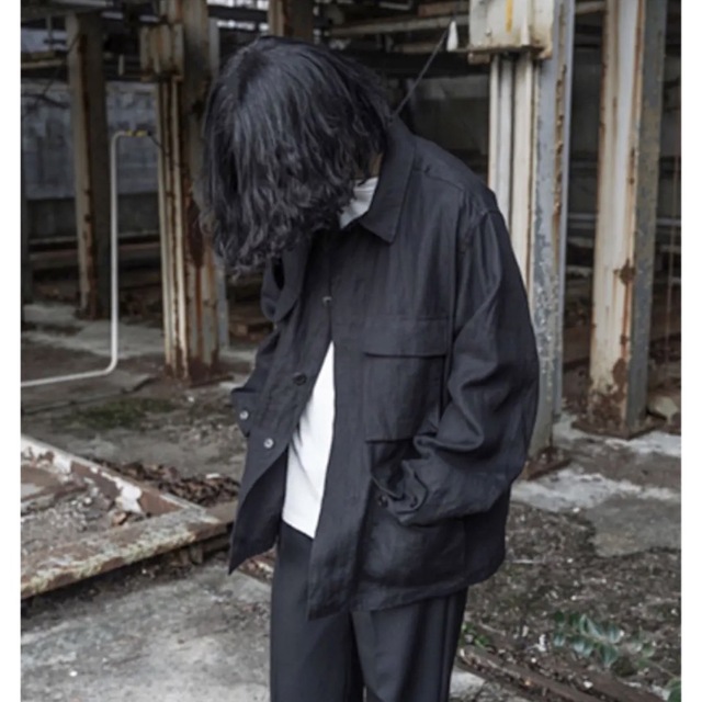 2 comoli 20ss リネン BDU ジャケット - ミリタリージャケット