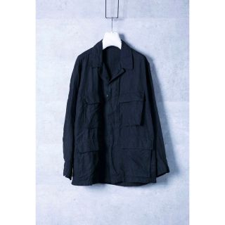 COMOLI - comoli 21SS コットンサテン ハンティングジャケット サイズ3