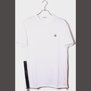 モンクレール(MONCLER)の20SS モンクレール MAGLIA T-SHIRT サイドジップTシャツ M(Tシャツ/カットソー(半袖/袖なし))