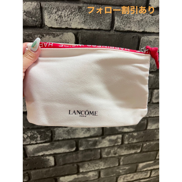 LANCOME(ランコム)のフォロー割引あり　ランコムLANCOMメイク用品 化粧ポーチ　ノベルティ レディースのファッション小物(ポーチ)の商品写真