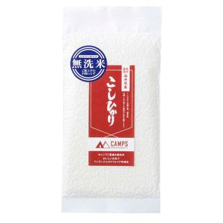 キャンプス 無洗米 こしひかり 真空パック150g(米/穀物)