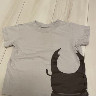 80サイズ　子供服　クワガタムシ　半袖　Tシャツ(Ｔシャツ)