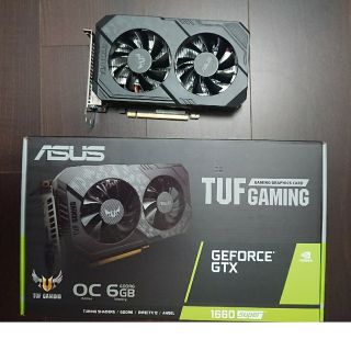 エイスース(ASUS)のASUS GEFORCE GTX 1660 super TUF GAMING(PCパーツ)