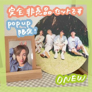 SHINee 15周年 ポップアップ 非売品 トレカ オニュ onewの通販 by ...