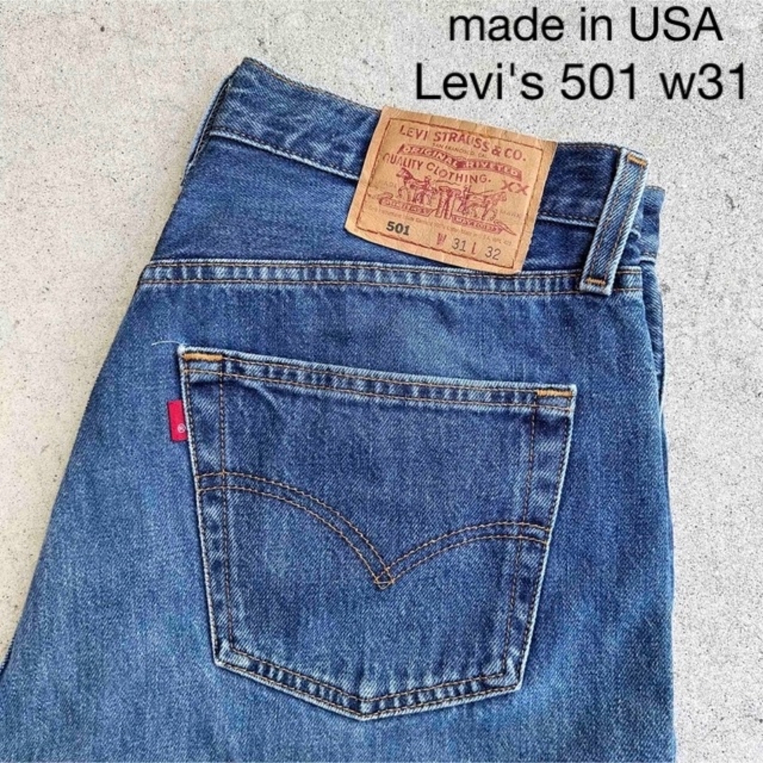 Levi's - 美品 90年代 USA製 Levi's 501 デニム サークル®️ W31の通販 ...