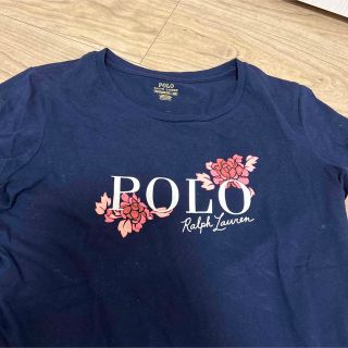 ポロラルフローレン(POLO RALPH LAUREN)の半袖シャツ　レディース　ポロラルフローレン　可愛い　ネイビー(Tシャツ(半袖/袖なし))