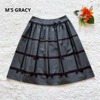 ✿エムズグレイシーsize38美品スカート