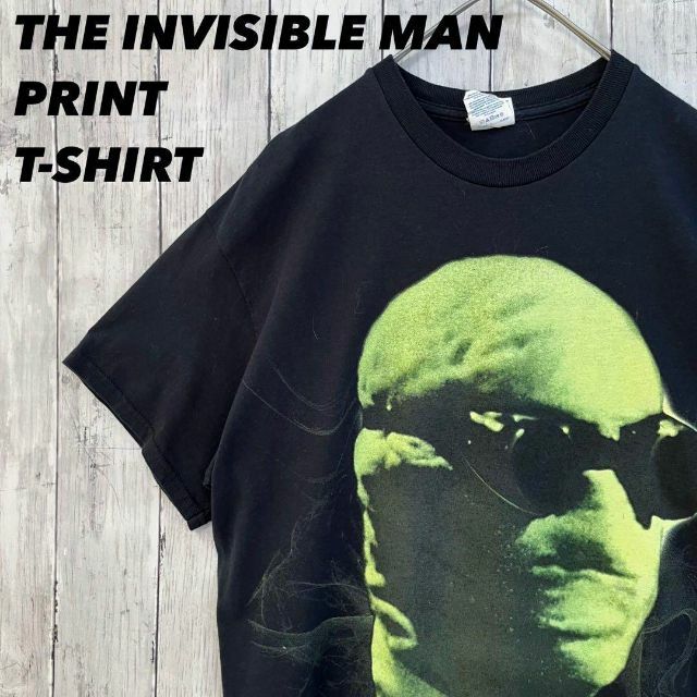 ムービーTシャツ　ホラー映画THE INVISIBL MAN サイズM 黒