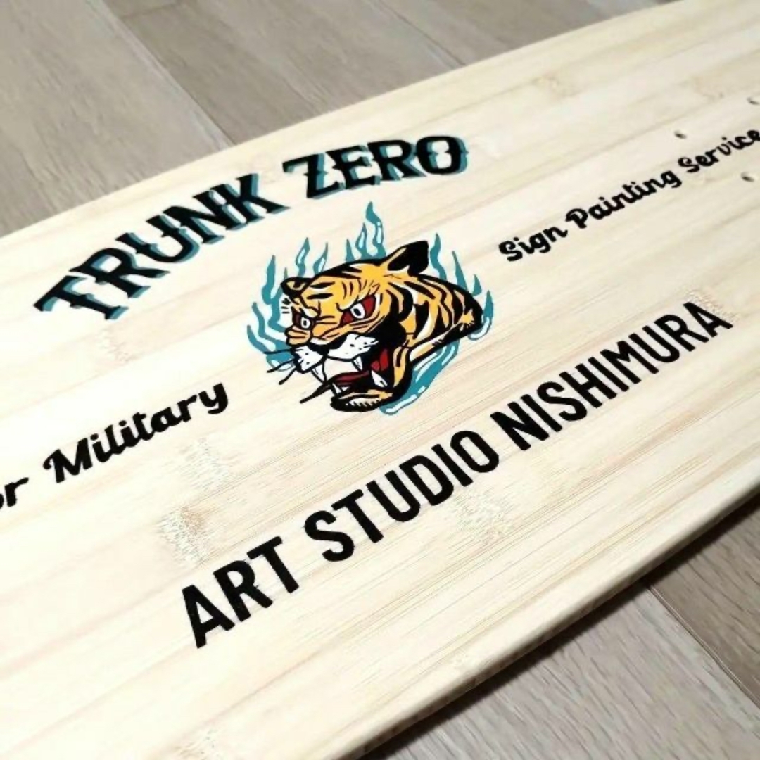 art studio nishimura × TRUNKZERO スケボーデッキ 3