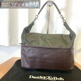 ダニエルアンドボブ(Daniel & Bob)の⭐︎美品⭐︎ダニエルアンドボブ エディフィス別注　激レア完売品　クロコ型押レザー(ショルダーバッグ)