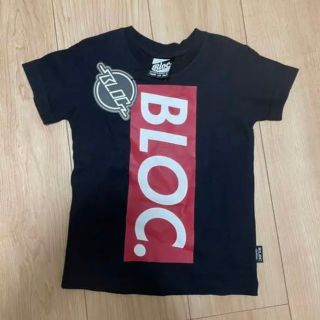 ブロック(BLOC)の新品　Tシャツ　BLOC 100cm 夏服　ブロック　キッズ　ジュニア(Tシャツ/カットソー)