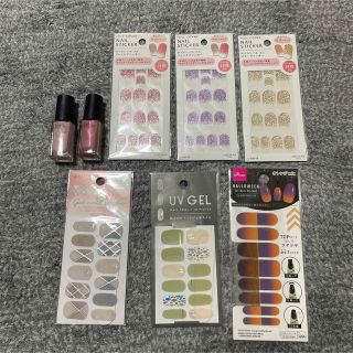 ネイルホリック(NAIL HOLIC)のネイルホリック BE807 とBE303のマニュキュアとネイルシール6枚のセット(マニキュア)