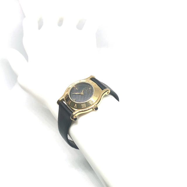 稼働品【セール】GUCCI グッチ時計 6500L ローマンベゼル レディース-