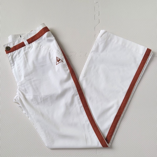 le coq sportif(ルコックスポルティフ)のルコック レディース ロングパンツ 小さいサイズ S 7号 ゴルフ 長ズボン スポーツ/アウトドアのゴルフ(ウエア)の商品写真