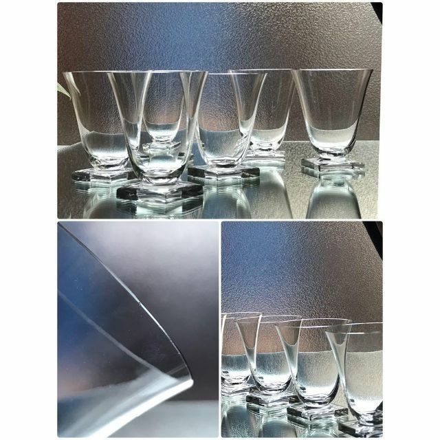 Baccarat - 美しい立姿オールドバカラBACCARATヨットYachtボルドー Baccarat - 美しい立姿オールドバカラBACCARATヨットYachtボルドー