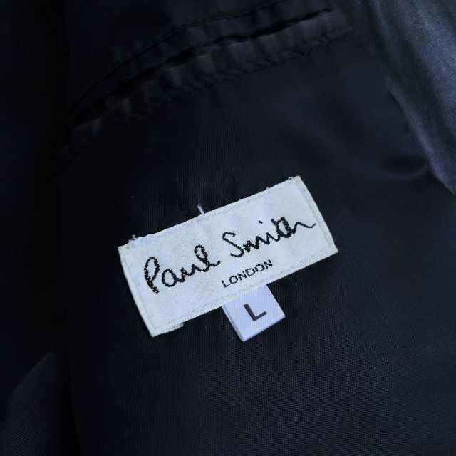 極美品【paul smith】3B ラムレザー テーラードジャケット