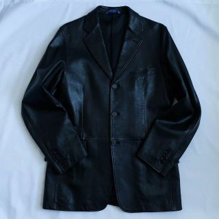 極美品 Paul Smith LONDON 3Bレザージャケット サイズM 羊革