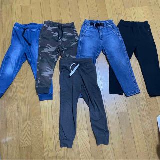 グローバルワーク(GLOBAL WORK)の110 ズボン 5点セット（グローバルワーク2点、ユニクロ2点、H&M1点）(パンツ/スパッツ)