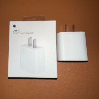 アップル(Apple)のApple 20W 電源アダプター USB-C iphone 充電器 (バッテリー/充電器)