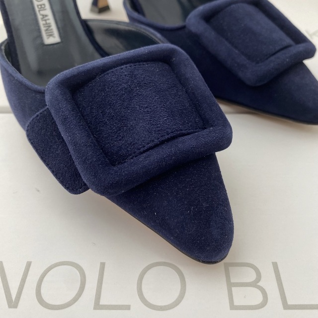 新品】Manolo Blahnik マノロブラニク メイセール ミュール 35 | www