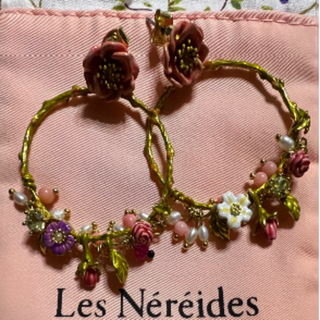 レネレイド(Les Nereides)の[新品未使用]Paris購入•フープピアス💓(ピアス)