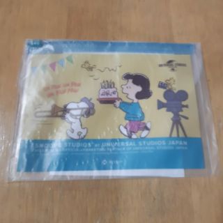 スヌーピー(SNOOPY)の【非売品】スヌーピー　スライダーポーチ　日本生命(ノベルティグッズ)