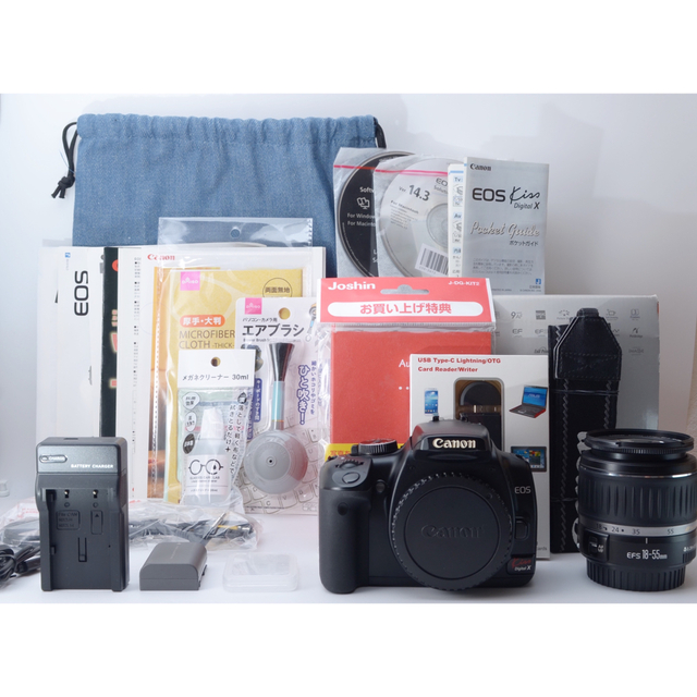 ☆Canon EOS kiss X☆美品○スマホ転送○豪華な付属品○初心者向け-