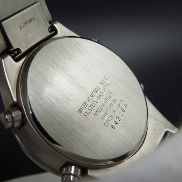 SEIKO(セイコー)のALBA SPOON JAL デジタル腕時計 スプーン 限定 メンズの時計(腕時計(デジタル))の商品写真