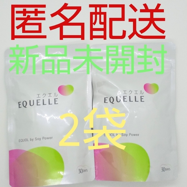 大塚製薬(オオツカセイヤク)の【新品、未開封、正規品、匿名配送】大塚製薬 エクエル パウチ 120粒入り2袋 食品/飲料/酒の健康食品(その他)の商品写真