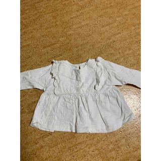 ザラキッズ(ZARA KIDS)のzara フリルトップス(Tシャツ/カットソー)