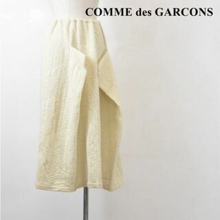 コム デ ギャルソン(COMME des GARCONS) 白 ロングスカート/マキシ
