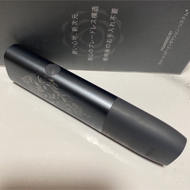 iQOS ILUMAONE イルマワン 加工 ライオン トライバル タトゥー 黒 6