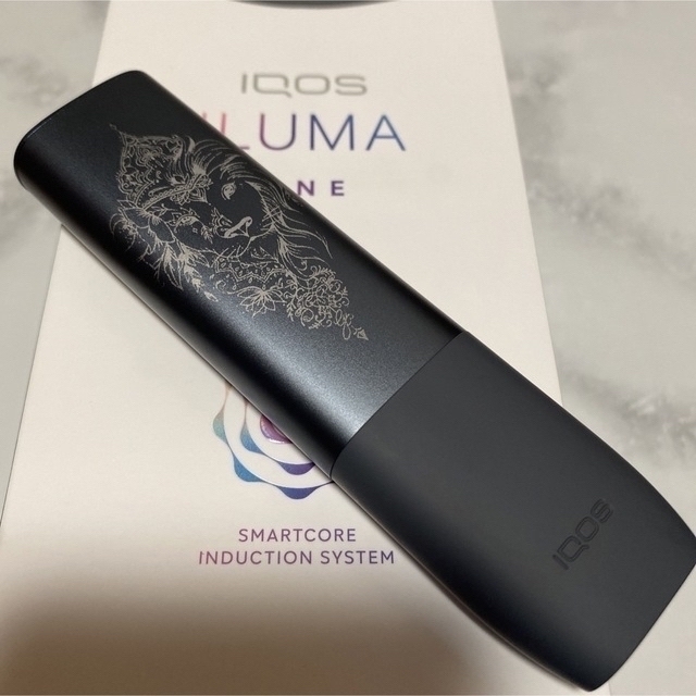 iQOS ILUMAONE イルマワン 加工 ライオン トライバル タトゥー 黒 4