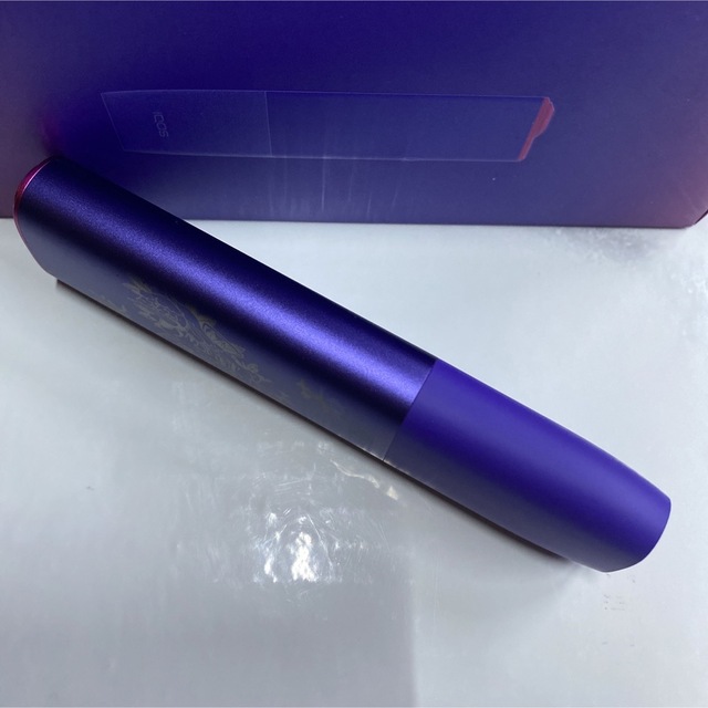 iQOS ILUMAONE イルマワン レーザー加工 般若 菊 和柄 和彫り 紫