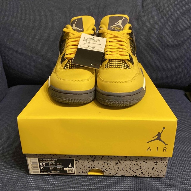 靴/シューズNike Air Jordan 4 "Tour Yellow"